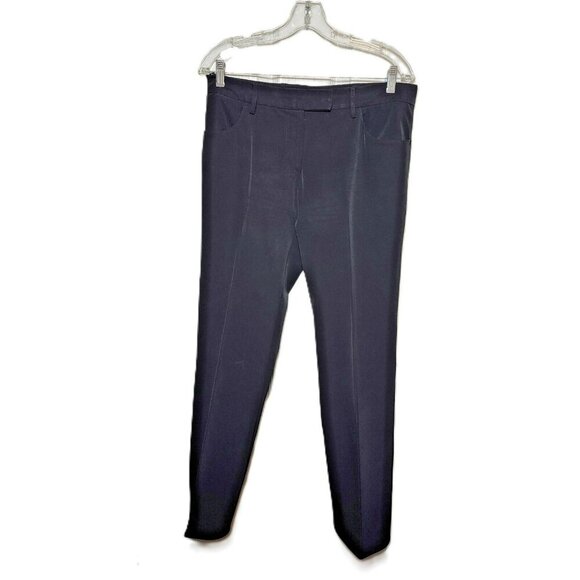 Prada Women's Tailored Black Pants Size 10 (US) RN 98339 CA 34767 Made in Italy - Picture 1 of 9